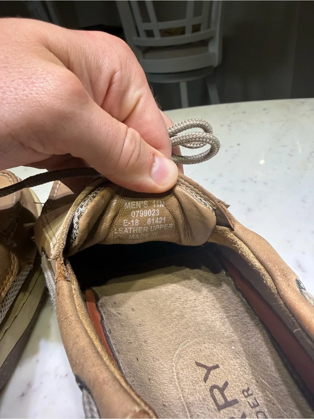 Sperry Men's Brown/Tan Boat Shoes